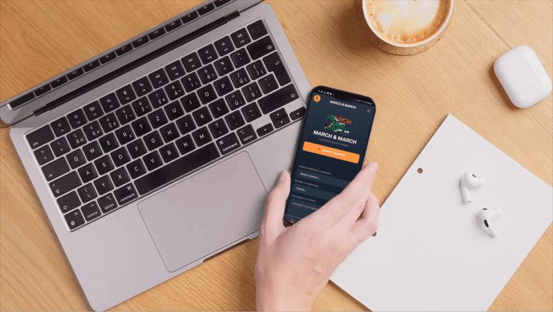 March & March app demo
